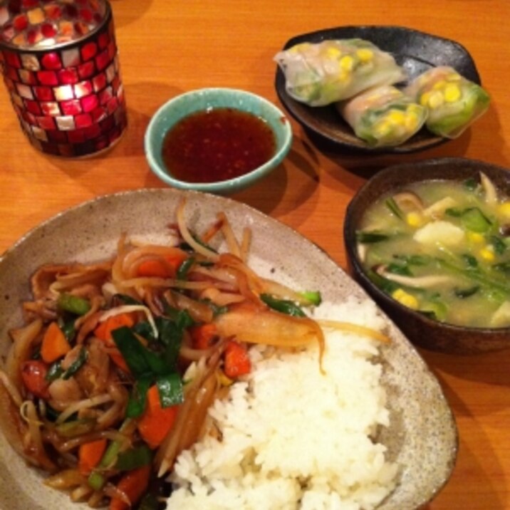 ヨシダソースでつくるバーベキュー丼